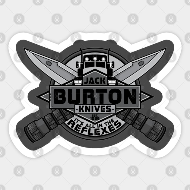 Burton Knives Sticker by enterchaos